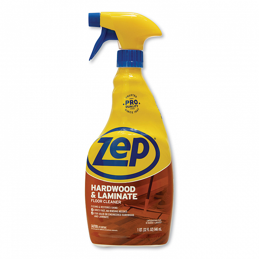 Hardwood and Laminate Cleaner, 32 oz Spray Bottle, 12/Carton (ZUHLF32CT)
