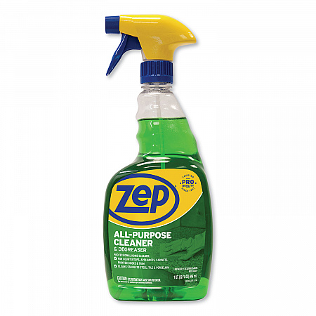 All-Purpose Cleaner and Degreaser, 32 oz Spray Bottle, 12/Carton (ZUALL32CT)