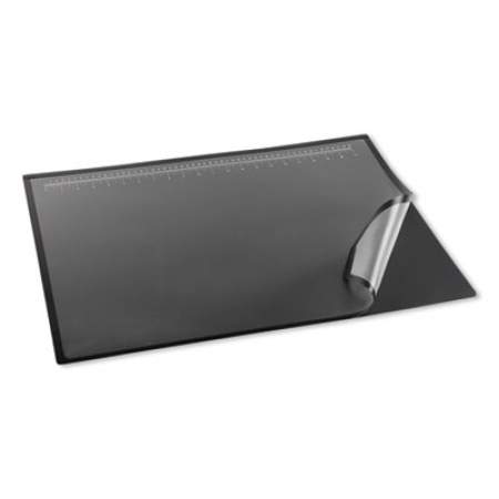 Artistic Lift-Top Pad Desktop Organizer with Clear Overlay, 24 x 19, Black (41100S)