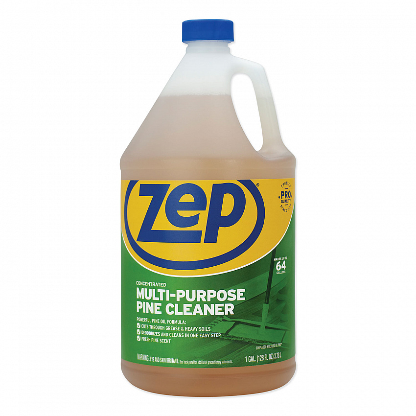 Pine Multi-Purpose Cleaner, Pine Scent, 1 gal, 4/Carton (ZUMPP128CT)