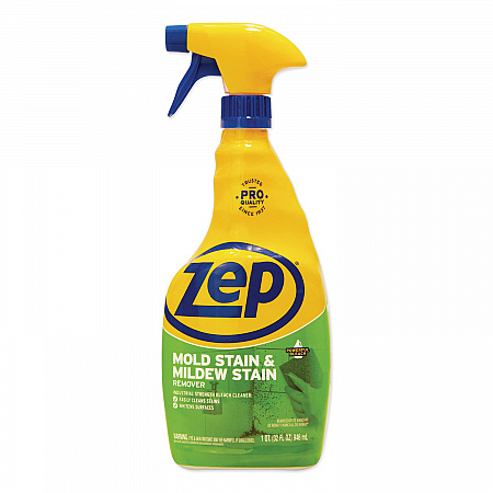 Mold Stain and Mildew Stain Remover, 32 oz Spray Bottle, 12/Carton (ZUMILDEW32CT)