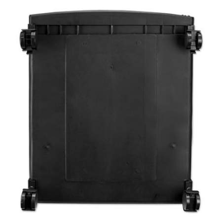 Storex Single-Drawer Mobile Filing Cabinet, 1 Legal/Letter-Size File Drawer, Black, 14.75" x 18.25" x 12.75" (61264B01C)