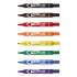 Avery MARKS A LOT Large Desk-Style Permanent Marker, Broad Chisel Tip, Assorted Colors, 12/Set (24800)