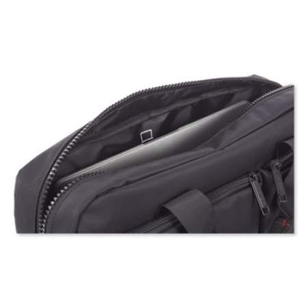 Swiss Mobility Stride Executive Briefcase, Holds Laptops 15.6", 4" x 4" x 11.5", Black (EXB1020SMBK)