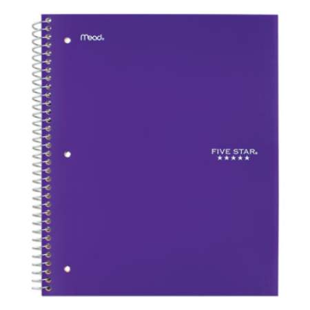 Five Star Wirebound Notebook, 1 Subject, Medium/College Rule, Randomly Assorted Covers, 11 x 8.5, 100 Sheets (06206)