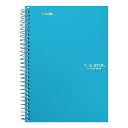 Five Star Wirebound Notebook, 2 Subject, Medium/College Rule, Randomly Assorted Covers, 9.5 x 6, 100 Sheets (06180)