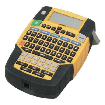 AbilityOne 7490016576125 Dymo/SKILCRAFT Rhino 4200 All-Purpose Labeling Tool with QWERTY Keyboard, 2 Lines, 3.6 x 10.8 x 10.4