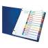 Avery Customizable TOC Ready Index Multicolor Dividers, 1-12, Letter (11843)