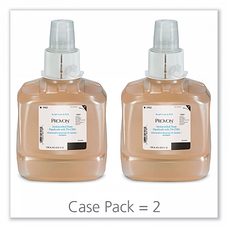 Antimicrobial Foam Handwash Refill, Fragrance-Free, 1,200 mL, 2/Carton (192202)