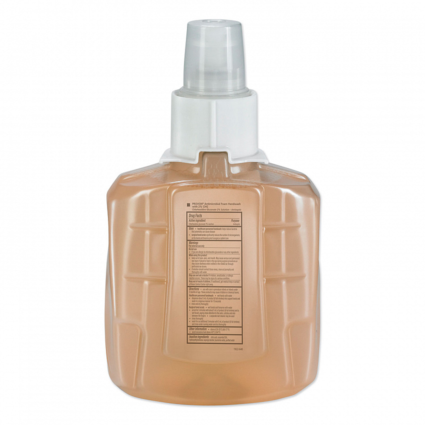 Antimicrobial Foam Handwash Refill, Fragrance-Free, 1,200 mL, 2/Carton (192202)