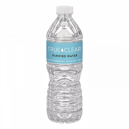 Purified Bottled Water, 16.9 oz Bottle, 24 Bottles/Carton (TRC05L24CT)