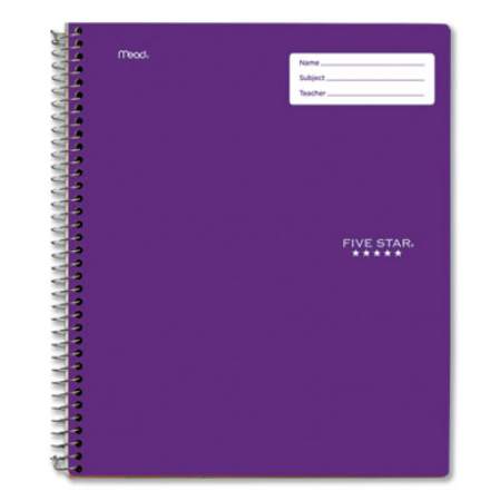Five Star Interactive Notebook, 1 Subject, Wide/Legal Rule, Red Cover, 11 x 8.5, 100 Sheets (06560)