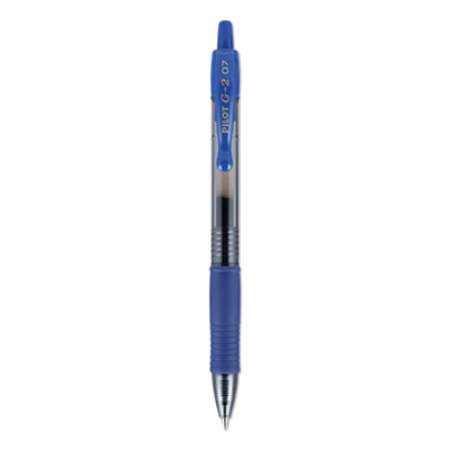Pilot G2 Premium Gel Pen Convenience Pack, Retractable, Fine 0.7 mm, Blue Ink, Blue Barrel, 36/Pack (84066)