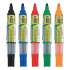 Pilot BeGreen V Board Master Dry Erase Marker, Medium Chisel Tip, Assorted Colors, 5/Pack (43917)