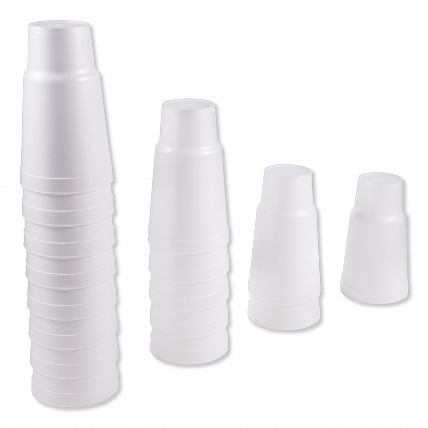 Foam Drink Cups, 32 oz, White, 16/Bag, 25 Bags/Carton (32AJ20)