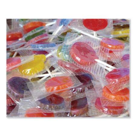F.B. Washburn Candy Lollipops, Assorted Flavors, 0.21 oz, 1,440/Carton (591581)