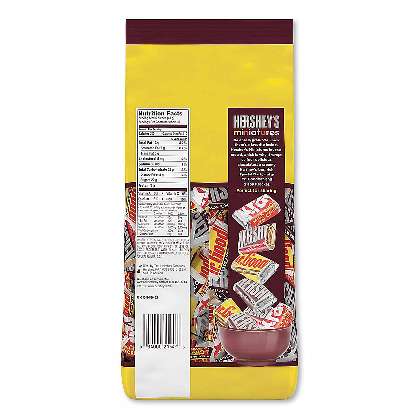Miniatures Variety Pack, Assorted, 56 oz (21543)