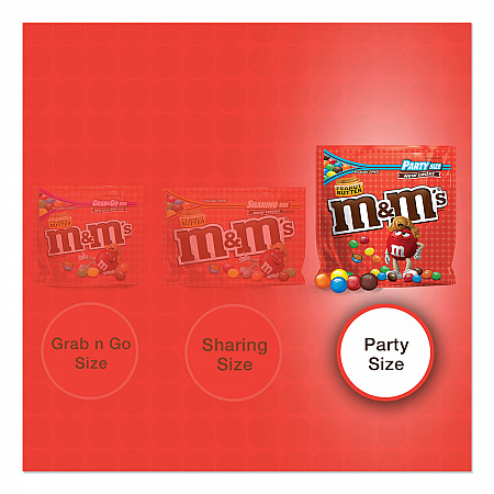 Chocolate Candies, Peanut Butter, 38 oz Resealable Bag (55085)