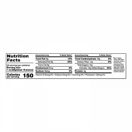 Chocolate Candies, Peanut Butter, 38 oz Resealable Bag (55085)