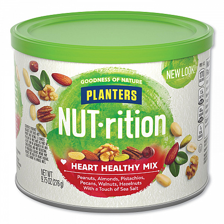 NUT-rition Heart Healthy Mix, 9.75 oz Can (05957)