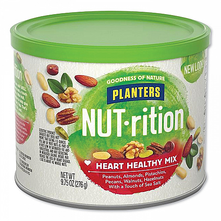 NUT-rition Heart Healthy Mix, 9.75 oz Can (05957)