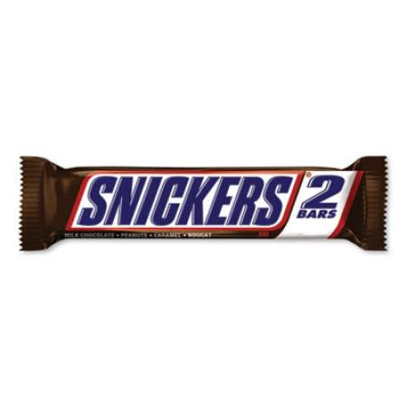 Snickers Sharing Size Chocolate Bars, Milk Chocolate, 3.29 oz, 24/Box (897905)