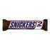 Snickers Sharing Size Chocolate Bars, Milk Chocolate, 3.29 oz, 24/Box (MMM32252)