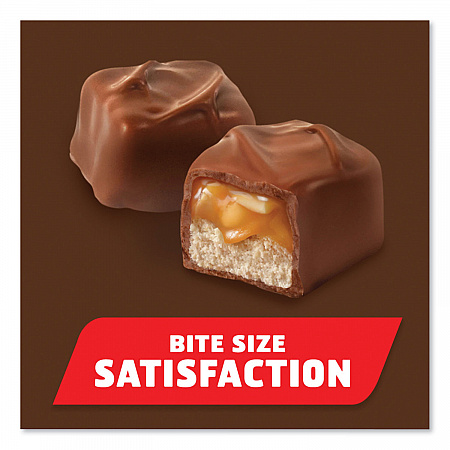 Minis Size Chocolate Bars, Milk Chocolate, 4.4 oz Pack, 12 Packs/Carton (MMM01502)