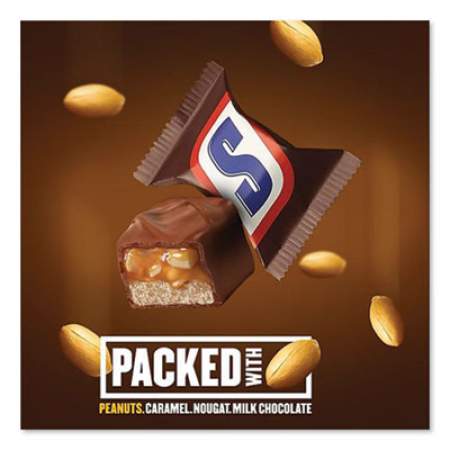Snickers Minis Size Chocolate Bars, Milk Chocolate, 40 oz, 2/Bundle (MMM21024)