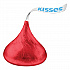 KISSES, Milk Chocolate, Red Wrappers, 66.7 oz. Bag (60286)