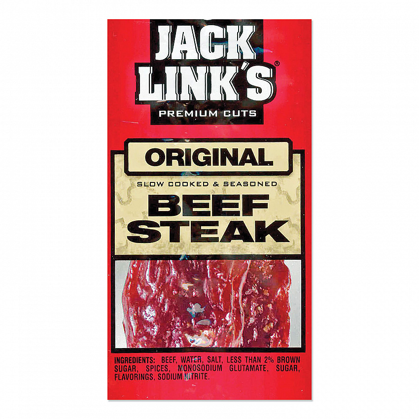 Beef Steak, Original, 1 oz Bag, 12/Box (02027)