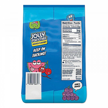 Original Hard Candy, Assorted, Individually Wrapped, 60 oz (HEC15671)