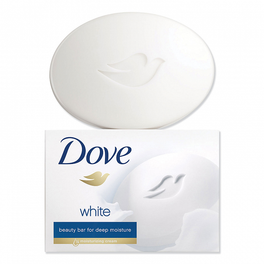 White Beauty Bar, Light Scent, 3.17 oz, 12/Carton (04090CT)
