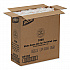 Dome Hot Drink Lids, WiseSize, Fits 8 oz Hot Cups, Plastic, White, 100/Sleeve, 10 Sleeves/Carton (D9538)