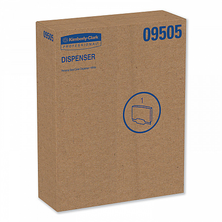 Personal Seat Cover Dispenser, 17.5 x 2.25 x 13.25, White (09505)