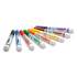 Crayola Ultra-Clean Washable Markers, Fine/Broad Wedge/Chisel Tips, Assorted Colors, 8/Box (874586)