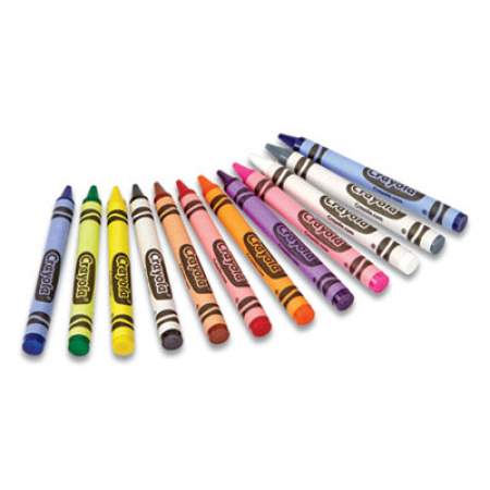 Crayola Classic Color Crayons, Tuck Box, Assorted, 12/Box (24326251)