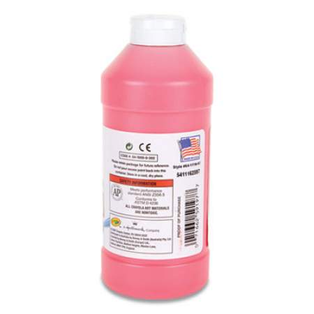 Crayola Premier Tempera Paint, Shocking Pink, 16 oz Bottle (541116097)