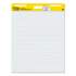 Post-it Easel Pads Super Sticky Self-Stick Easel Pads, Quadrille (1 sq/in), 25 x 30, White, 30 Sheets, 6/Pack (24343771)