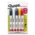 Sharpie Permanent Paint Marker, Medium Bullet Tip, Assorted Colors, 5/Pack (645748)