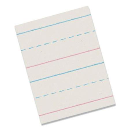 Pacon Multi-Program Picture Story Paper, 30 lb, 5/8" Long Rule, Two-Sided, 12 x 18, 250/Pack (ZP2694)
