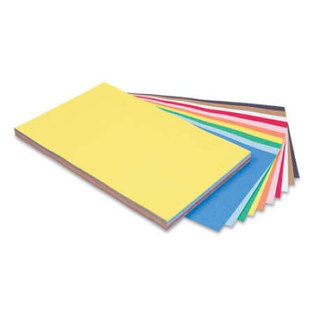 Pacon Riverside Construction Paper, 76 lb, 12 x 18, Assorted Colors, 110/Pack (24373353)