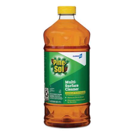 Pine-Sol Multi-Surface Cleaner Disinfectant, Pine, 60oz Bottle, 6 Bottles/Carton (41773CT)