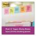 Post-it Notes Super Sticky Pads in Miami Colors, 2 x 2, 90/Pad, 8 Pads/Pack (6228SSMIA)