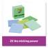 Post-it Notes Super Sticky Recycled Notes in Bora Bora Colors, Lined, 4 x 4, 90-Sheet, 6/Pack (6756SST)