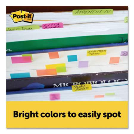 Post-it Page Flag Markers, Assorted Bright Colors, 50 Sheets/Pad, 10 Pads/Pack (67010AB)