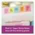 Post-it Notes Super Sticky Pads in Miami Colors, 3 x 3, 70/Pad, 24 Pads/Pack (65424SSMIACP)
