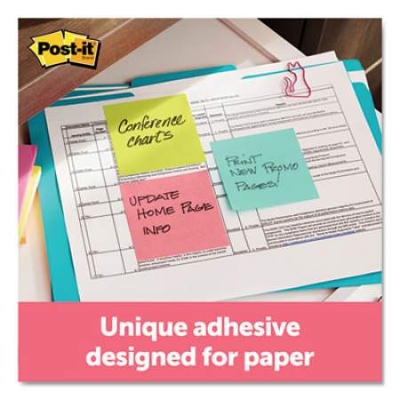 Post-it Notes Original Pads in Cape Town Colors, 3 x 3, 100-Sheet, 14/Pack (65414AN)