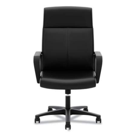 HON HVL604 High-Back Executive Chair, Supports Up to 250 lb, 16.25" to 20.75" Seat Height, Black (VL604SB11)