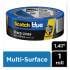 ScotchBlue Ultra Sharp Lines Multi-Surface Painter's Tape, 3" Core, 1.41" x 45 yds, Blue (209836D)